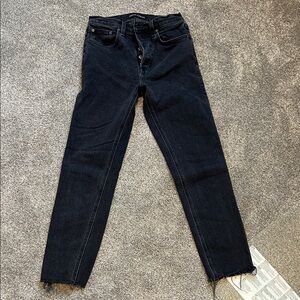 Denim Forum black Ankle Jeans